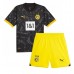 Borussia Dortmund Donyell Malen #21 Replika Babykläder Borta matchkläder barn 2023-24 Korta ärmar (+ Korta byxor)